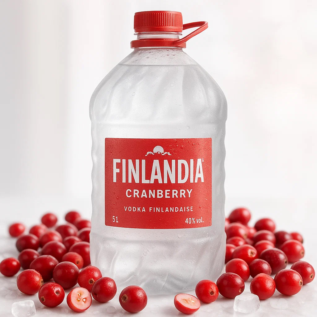 Горілка Фінляндія 5 літрів Клюква