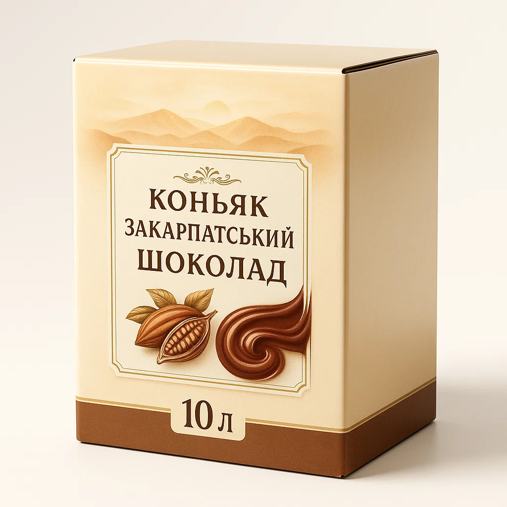 Коньяк Закарпатський Шоколад 10 л